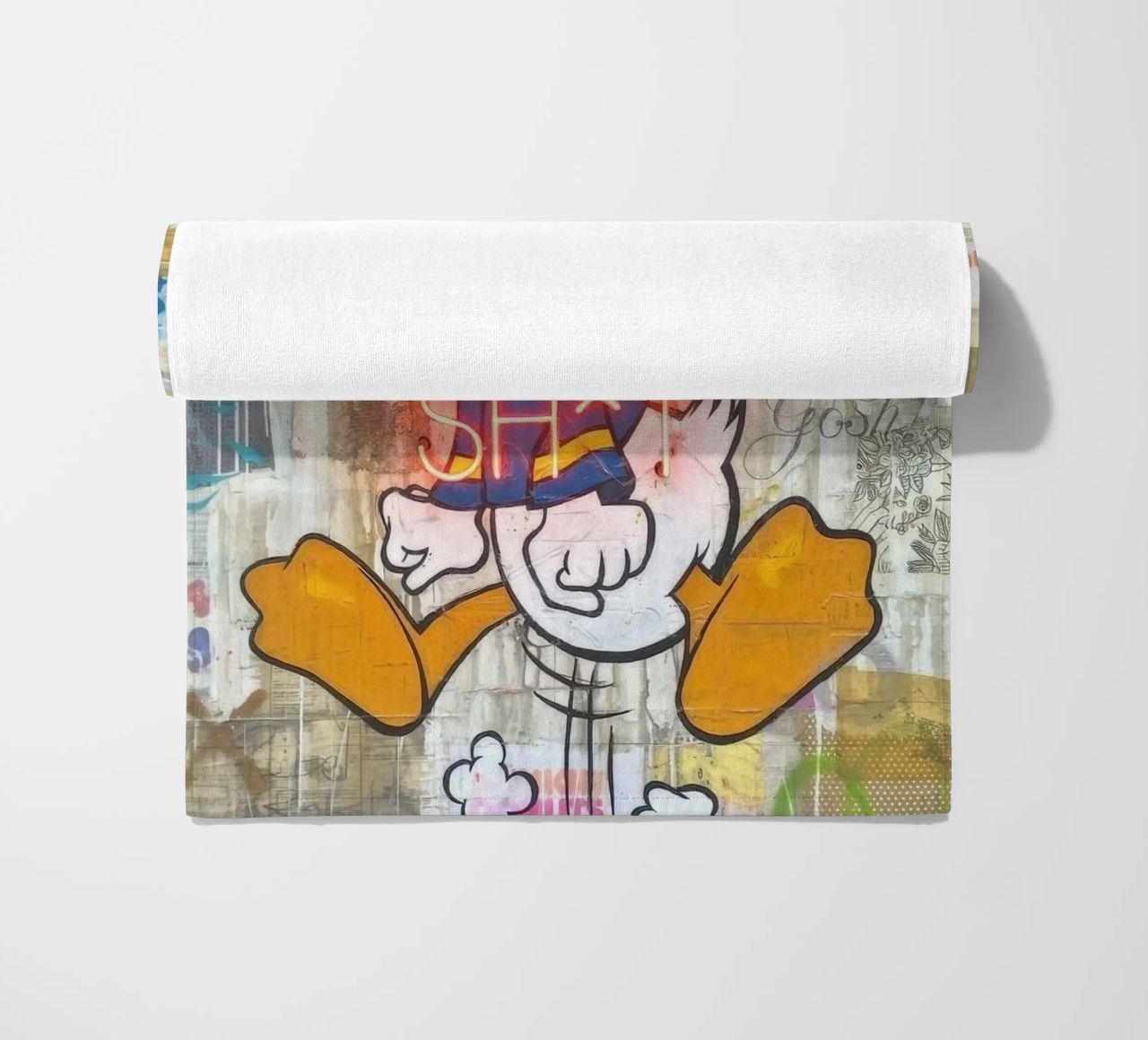 Stressed Duck telo mare da Nando Art