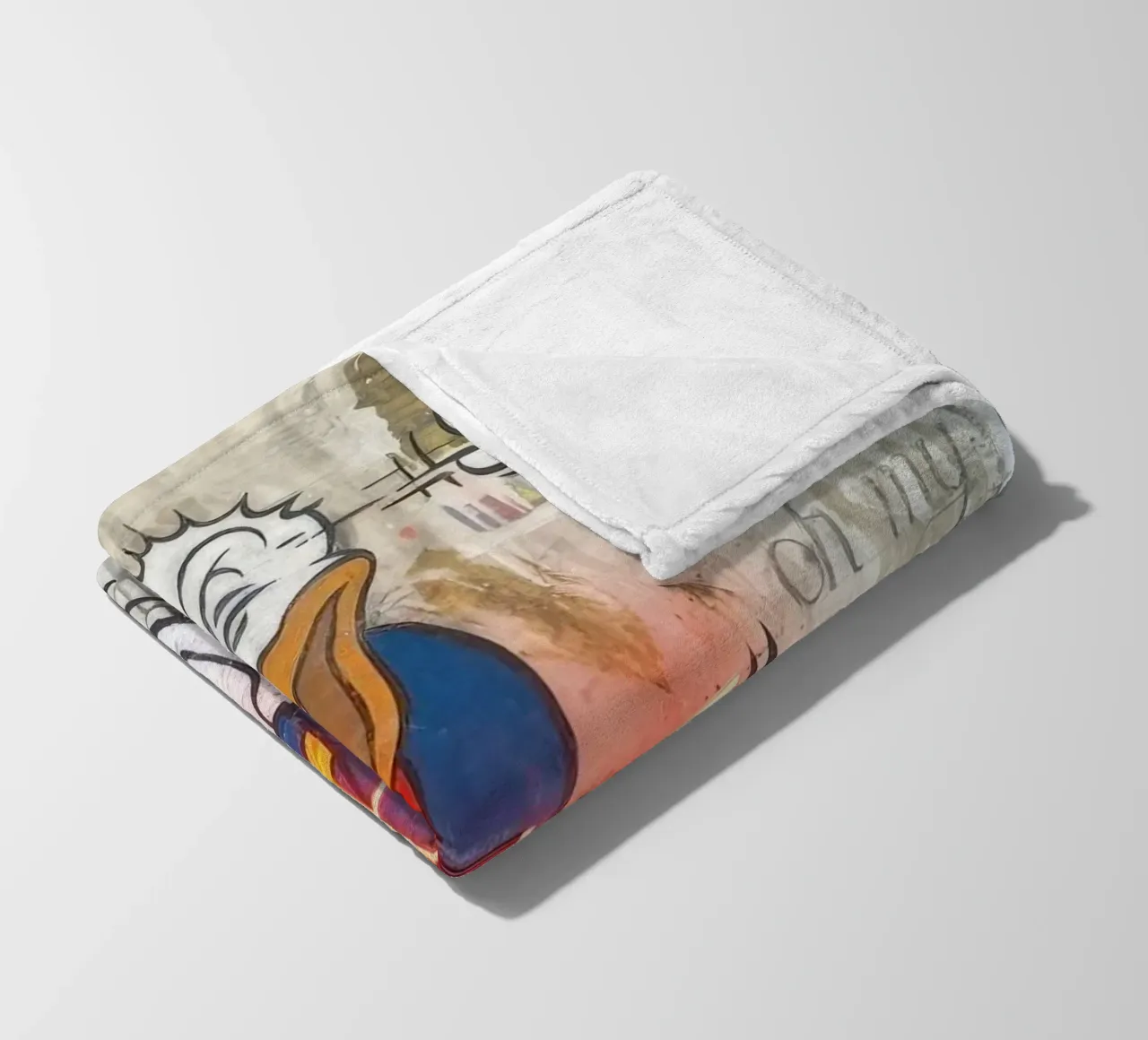 Stressed Duck coperta in pile da Nando Art