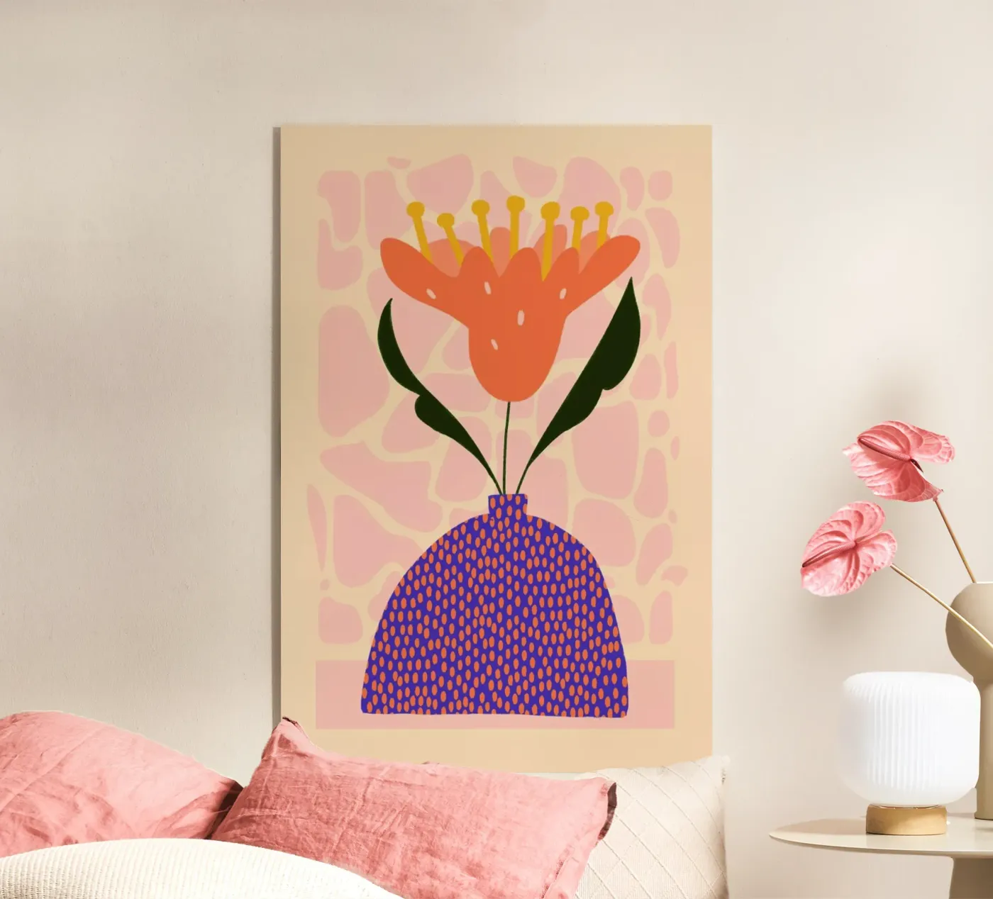 Polka acrylic glass by Pure