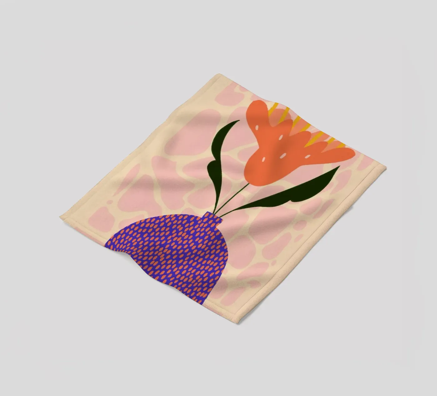 Polka Fleecedecke von Pure
