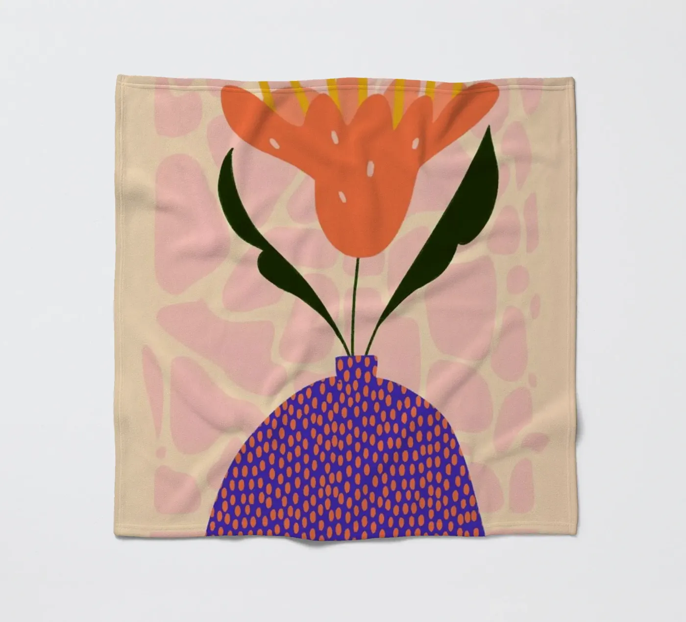 Polka Fleecedecke von Pure