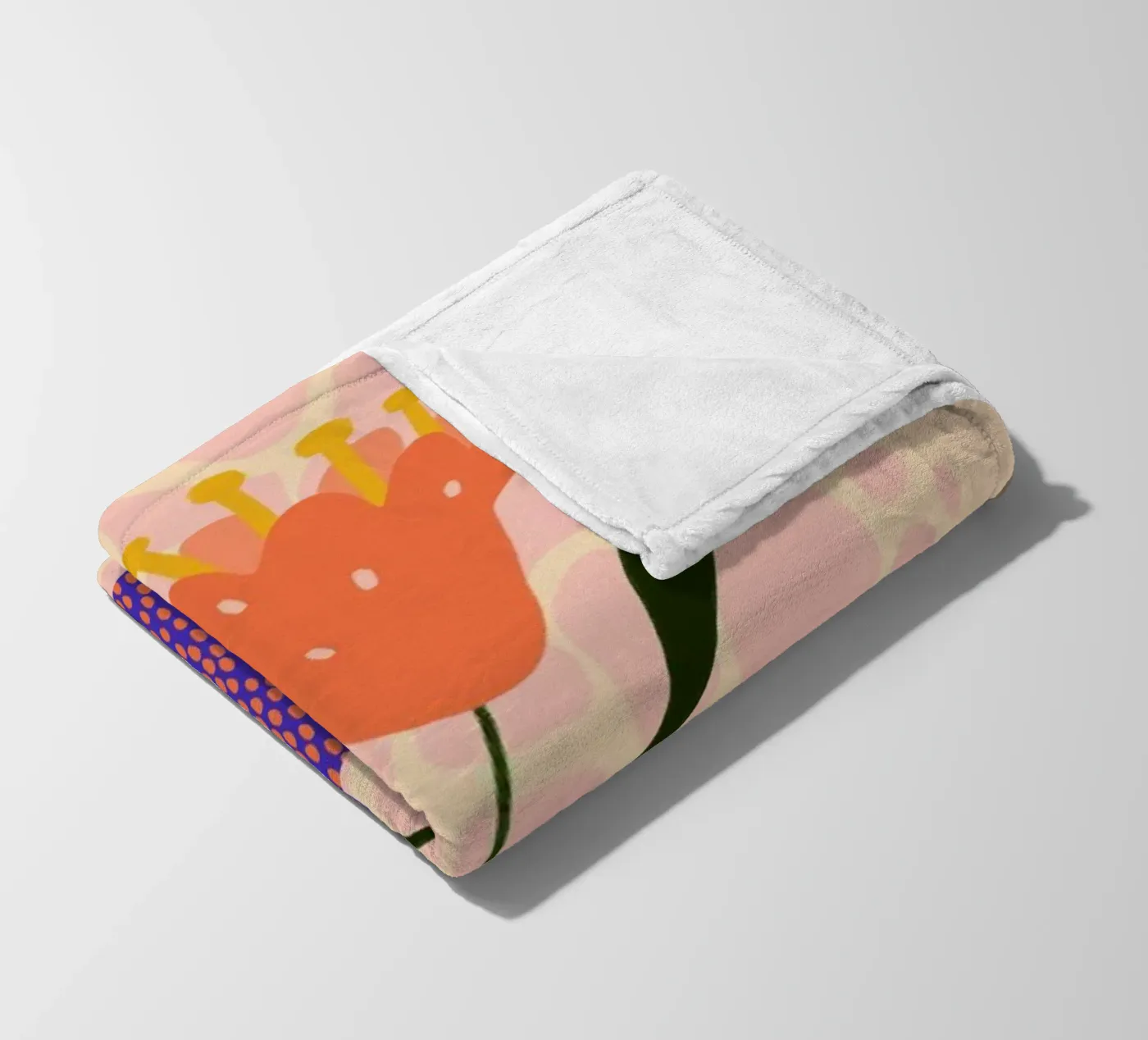 Polka Fleecedecke von Pure