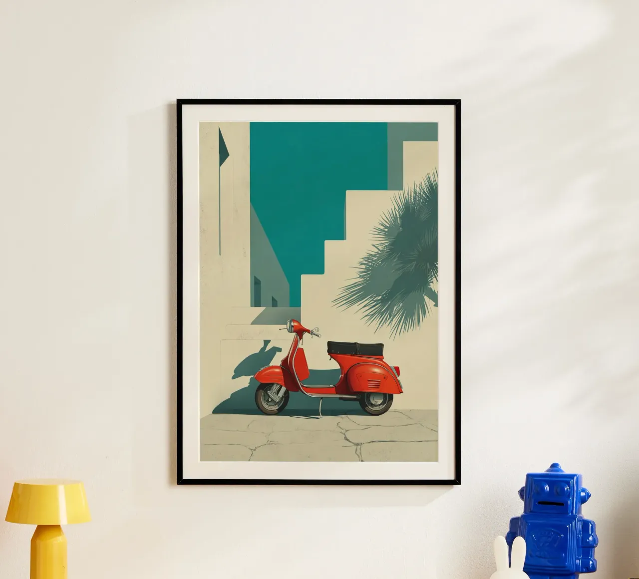 Italian Shadowplay poster con telaio in plastica da michi