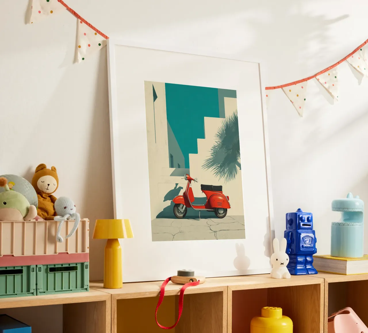 Italian Shadowplay poster con telaio in plastica da michi