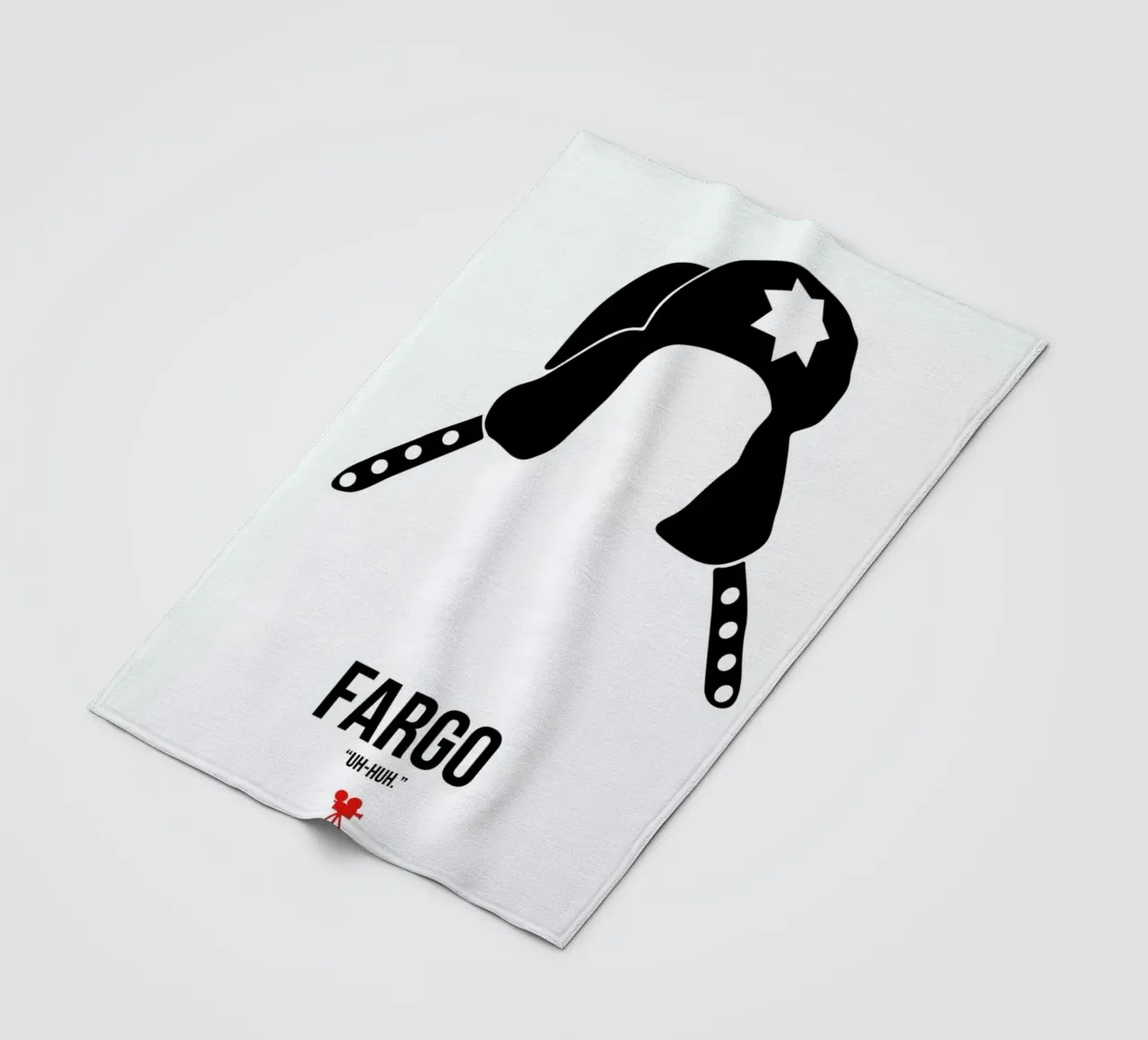 Fargo fleece blanket by Naxart