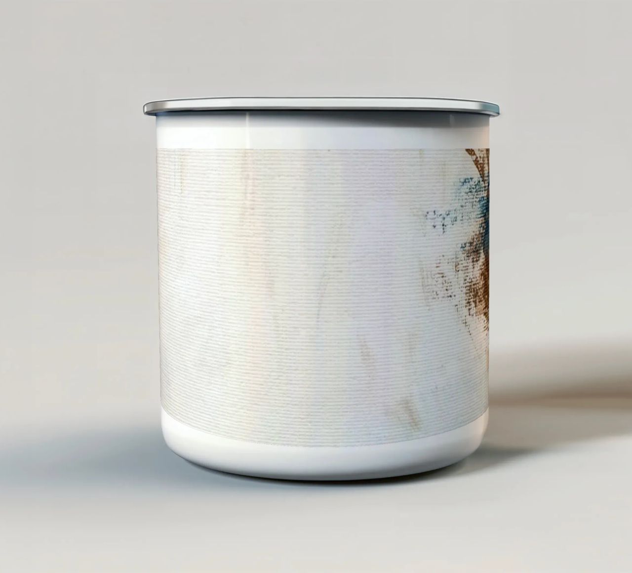 terra astratta tazza in smalto da Nikitajariwala