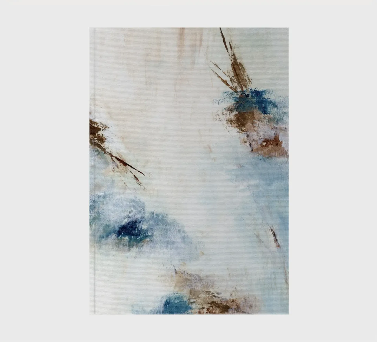 earthen abstract notebook by Nikitajariwala