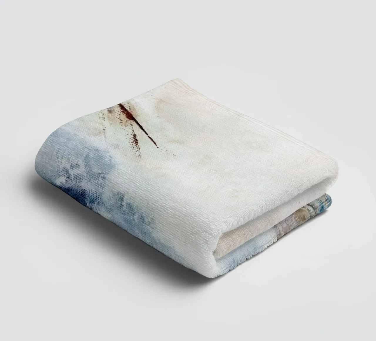earthen abstract towel by Nikitajariwala