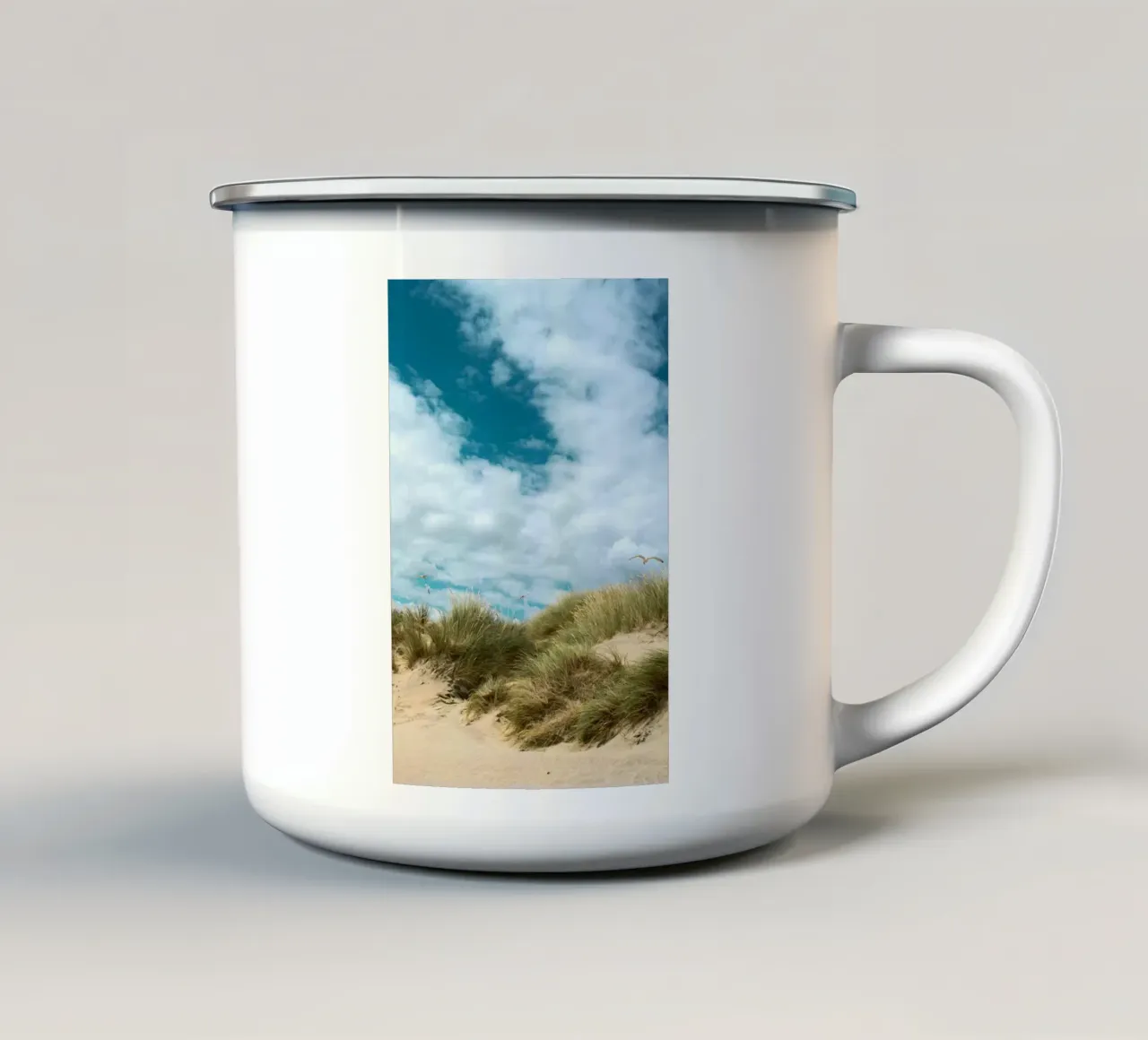 wildlife coast tazza in smalto da life of sands