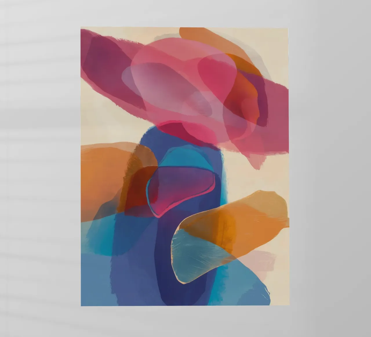 Coral Haze Ballett Backlit Folie von Vivid Reverie