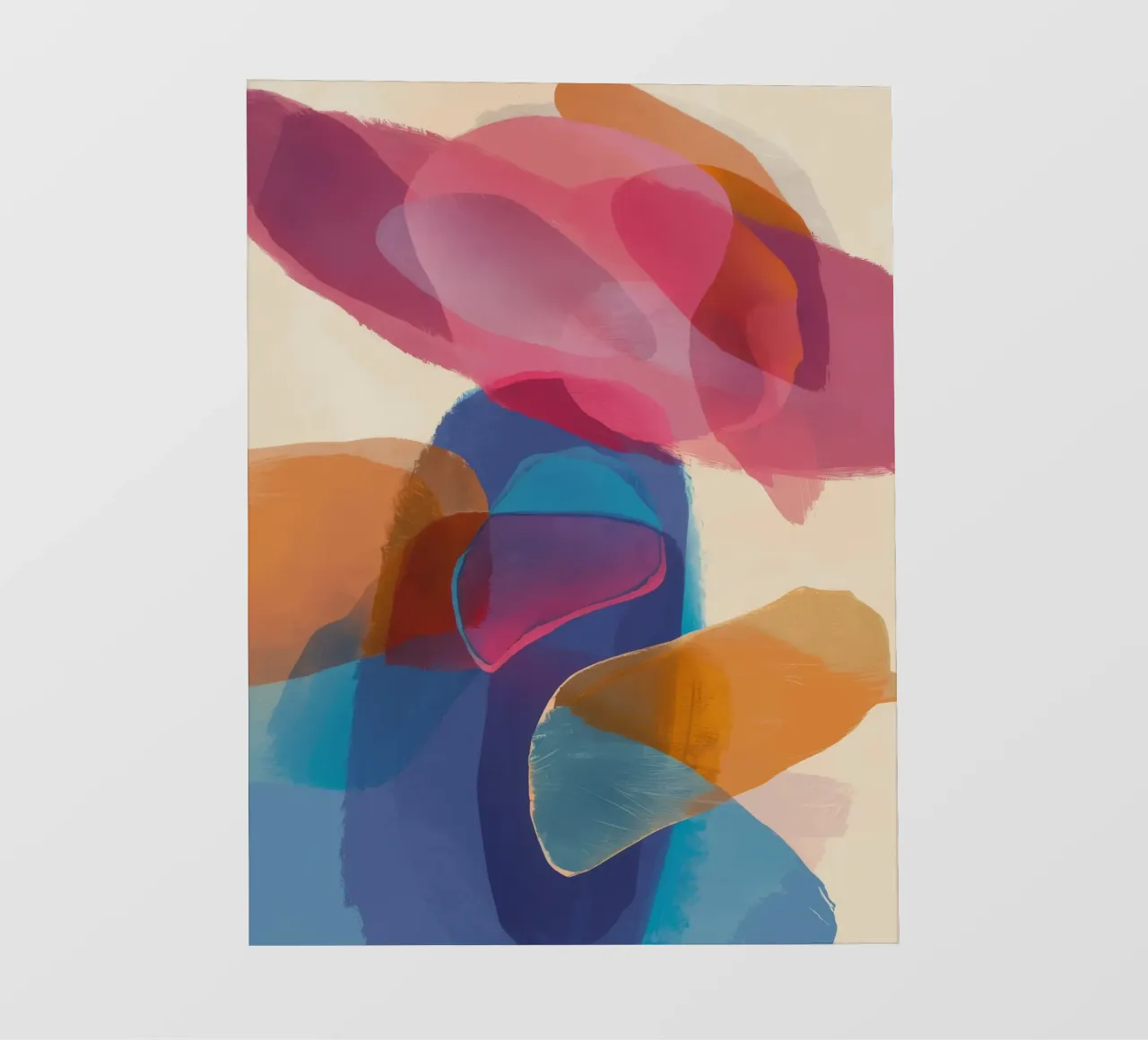 Coral Haze Ballett Backlit Folie von Vivid Reverie