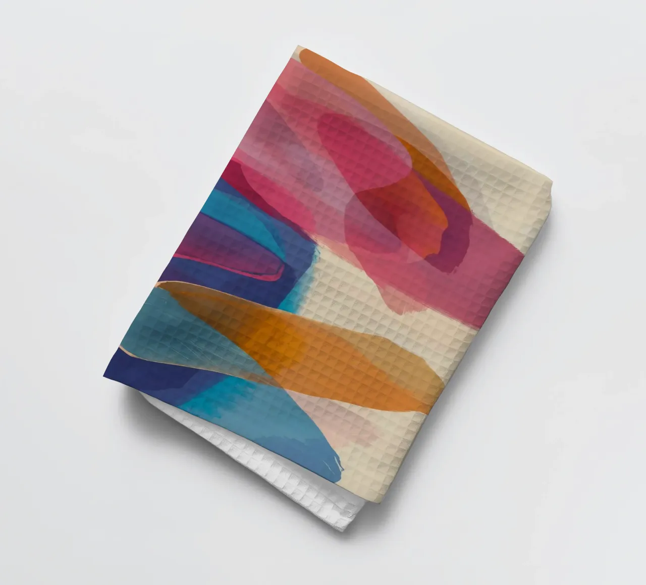 Coral Haze Ballet tea towel by Vivid Reverie