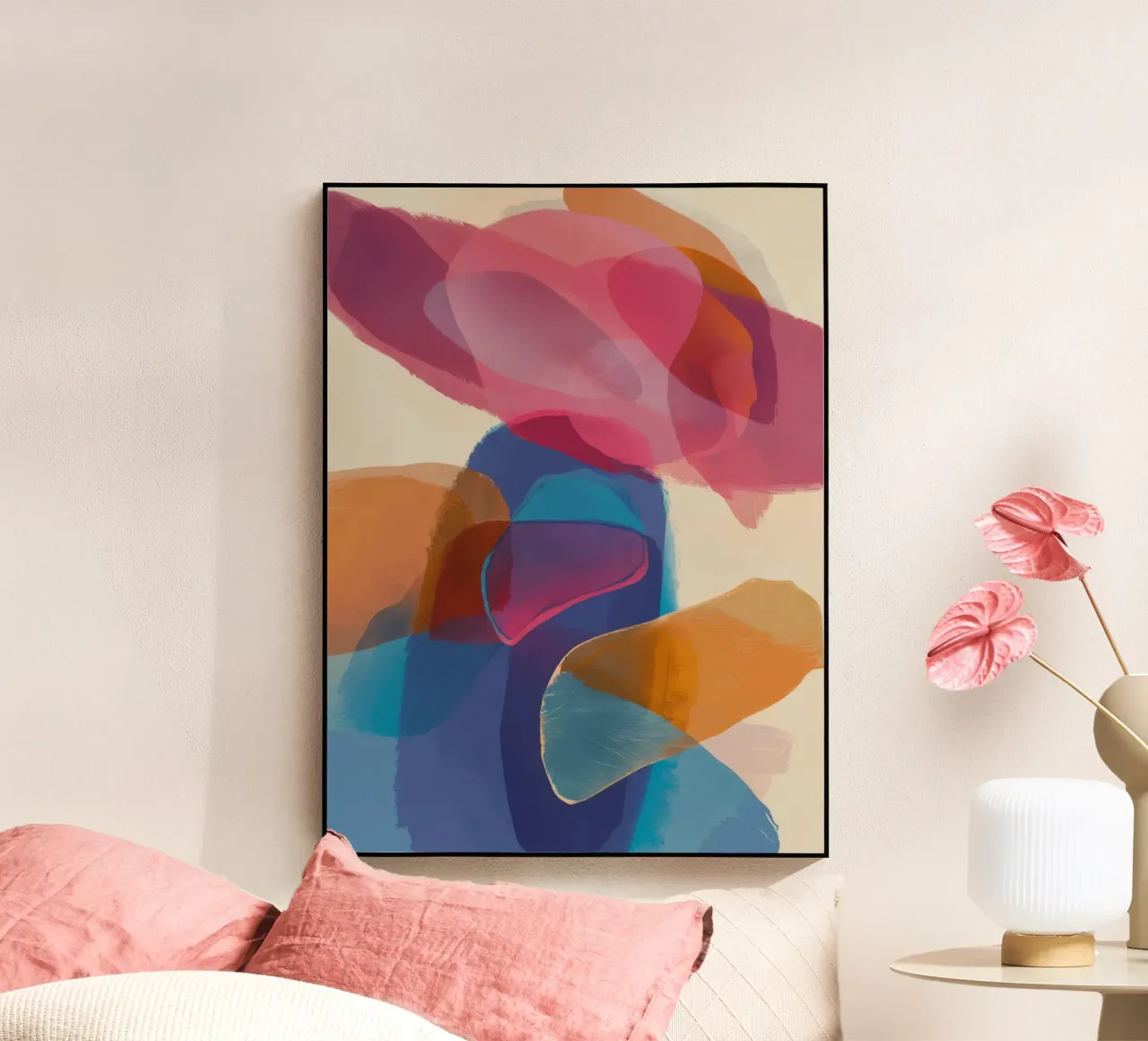 Coral Haze Ballet acrylic glass by Vivid Reverie