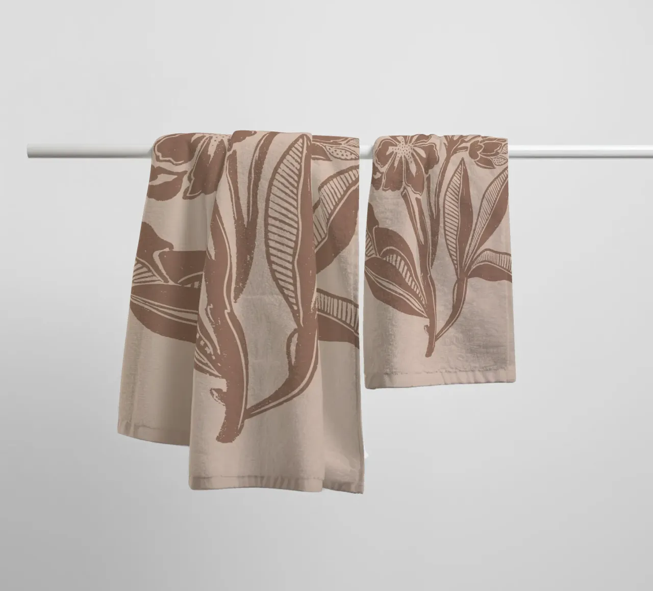 Fiori di terra asciugamano da bagno da Nikitajariwala