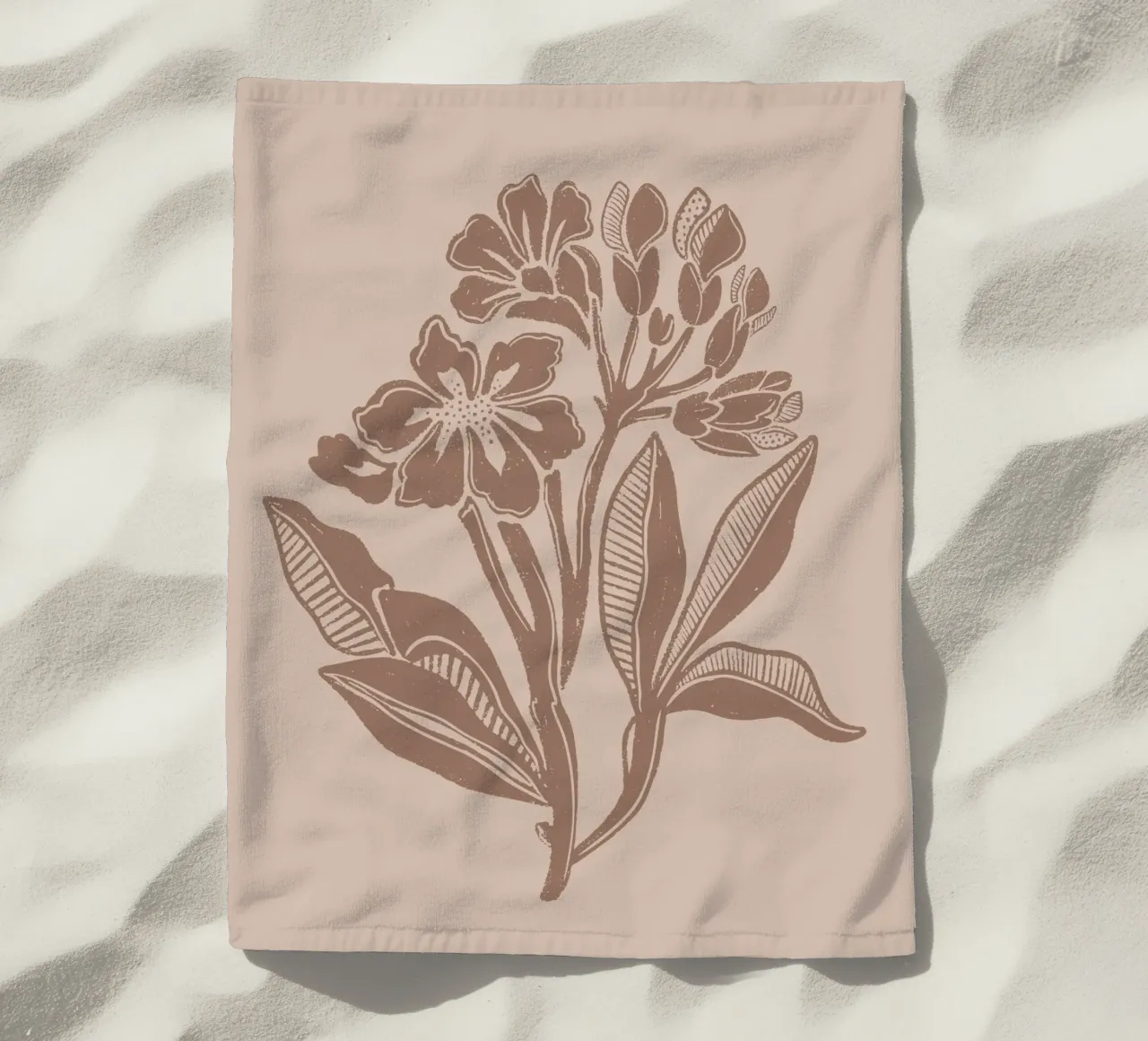 Fiori di terra telo mare da Nikitajariwala