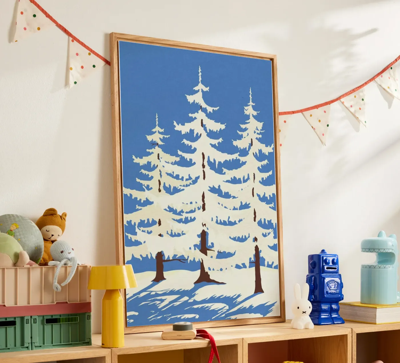 Harz Winter Trees plexiglass da Rosi Feist