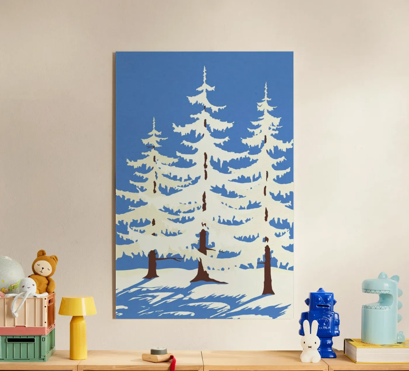 Harz Winter Trees plexiglass da Rosi Feist