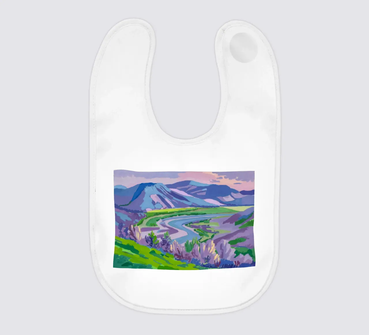 Paesaggio onirico dei campi di lavanda bavaglino da Radiance Landscape