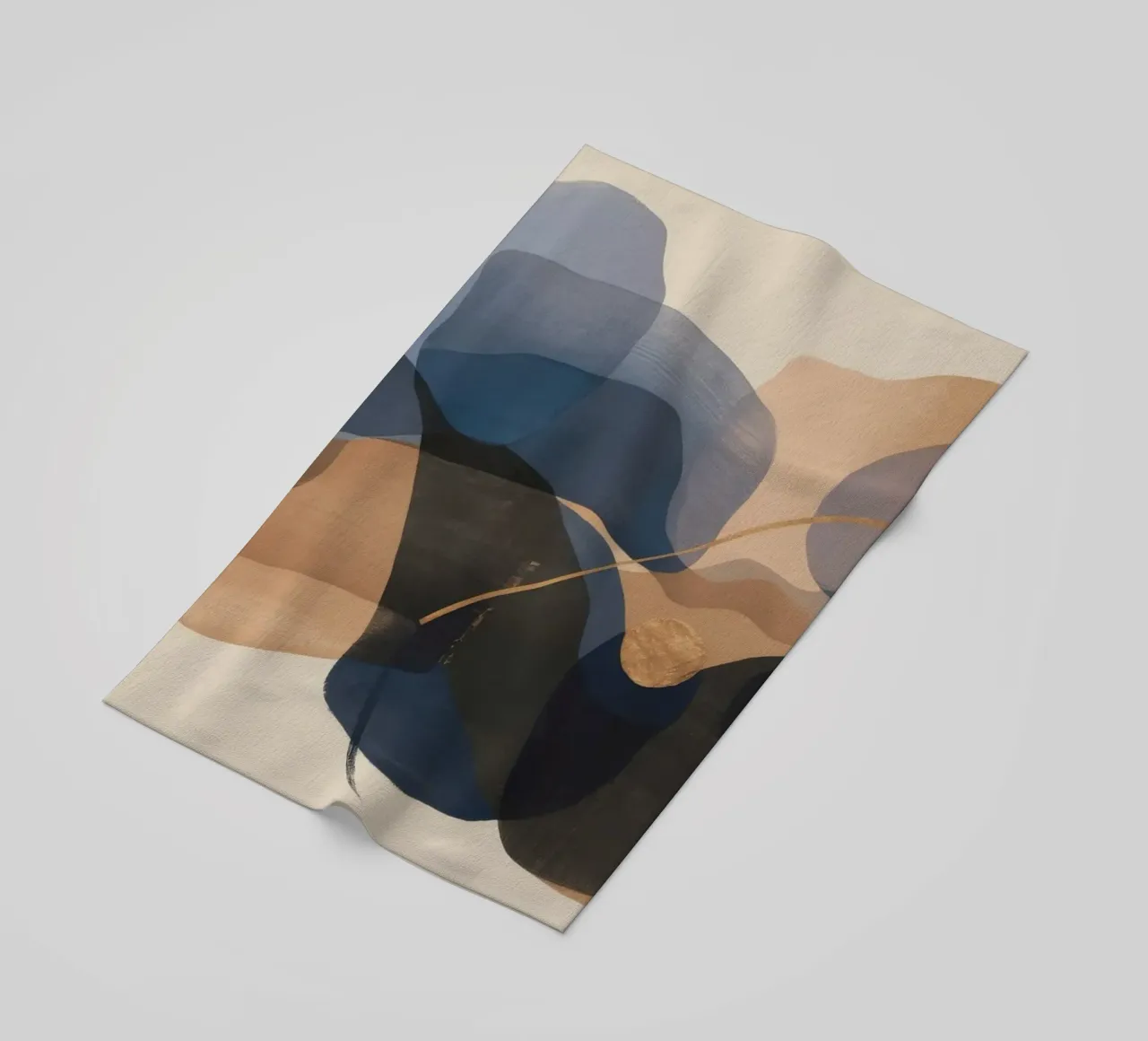 Notturno Flusso ocra telo mare da Vivid Reverie