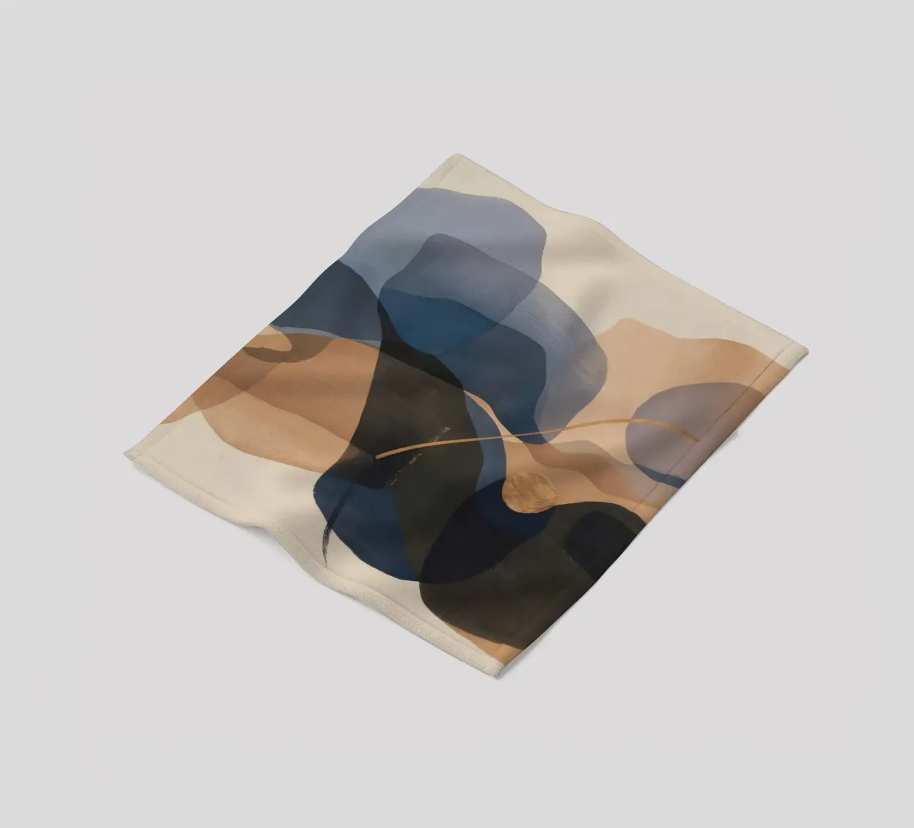 Notturno Flusso ocra coperta in pile da Vivid Reverie