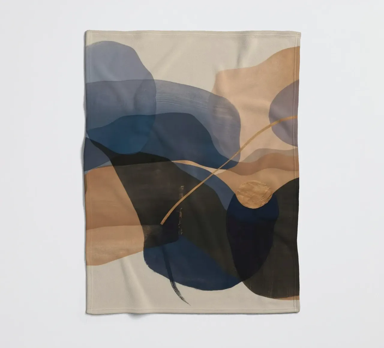 Notturno Flusso ocra coperta in pile da Vivid Reverie