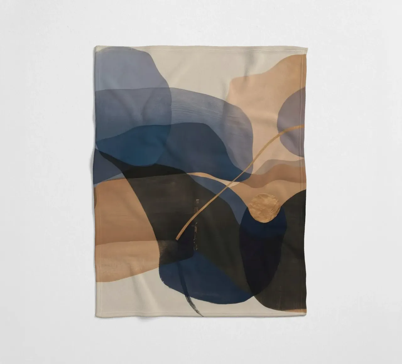 Notturno Flusso ocra coperta in pile da Vivid Reverie