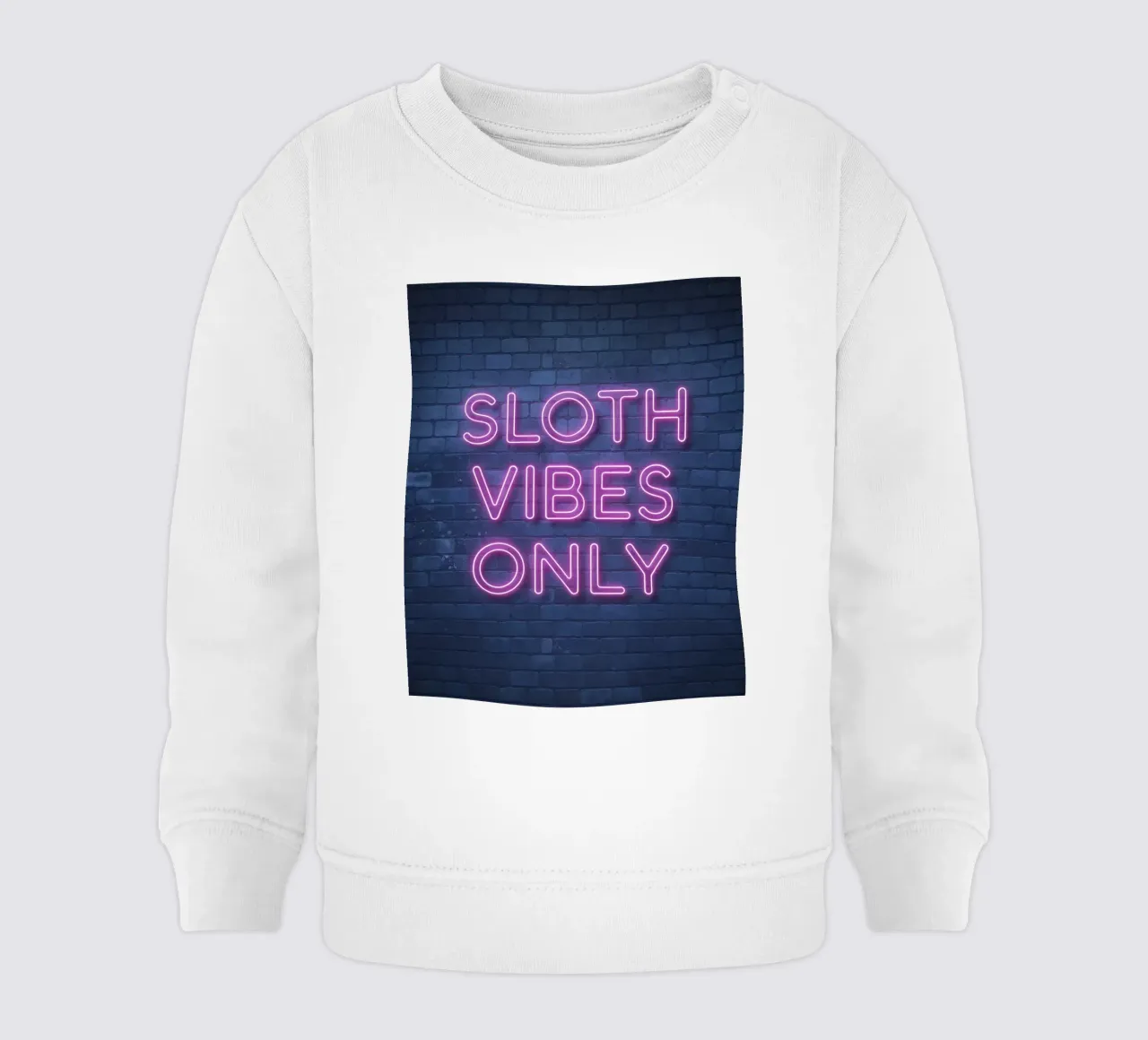 Sloth Vibes Only, relax, gute Stimmung felpa neonato da SlothStella