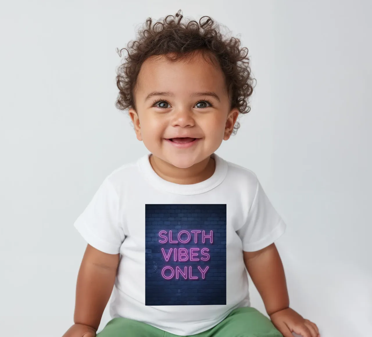 Solo Soth Vibes maglietta neonato da SlothStella
