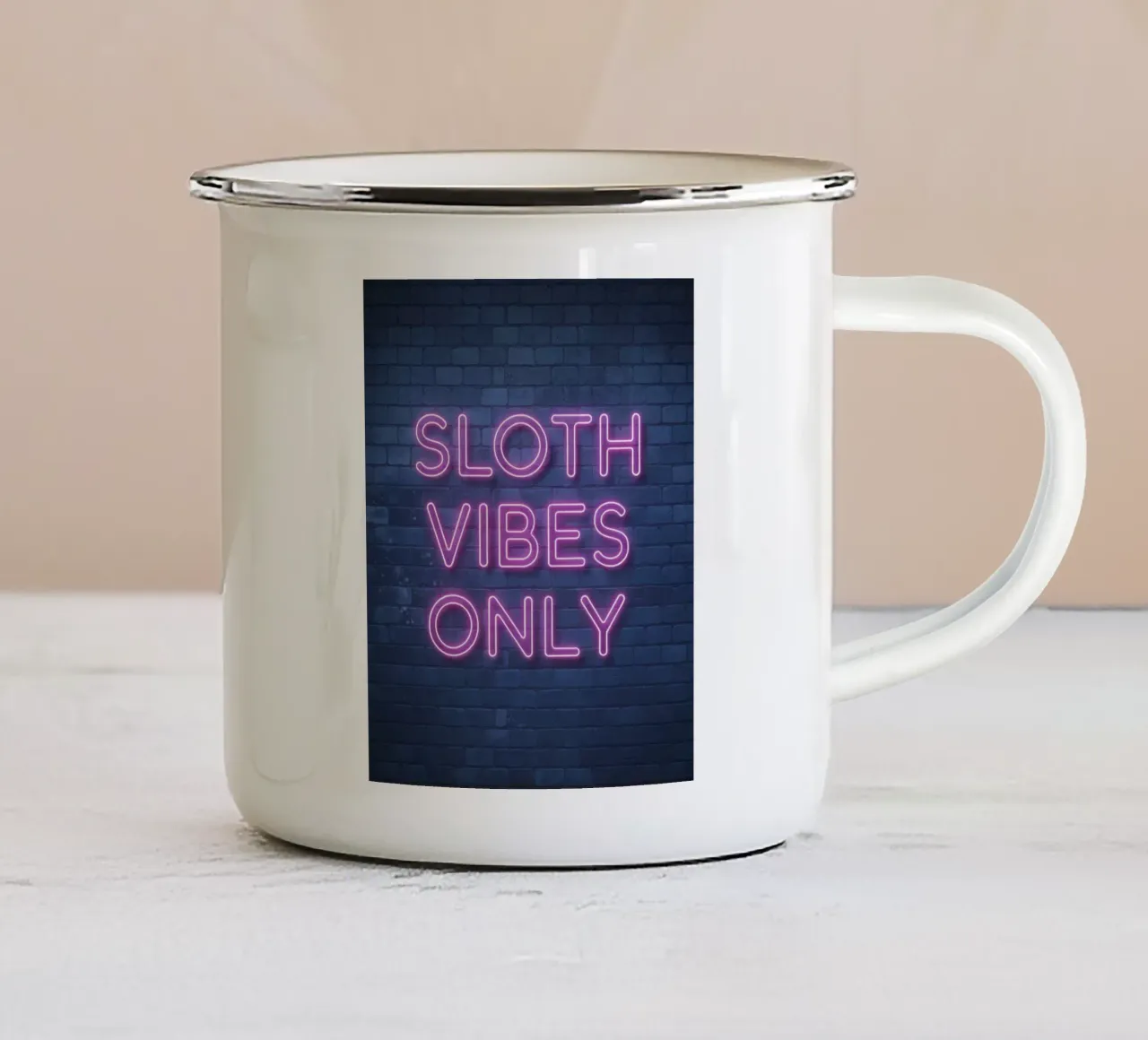 Solo Soth Vibes tazza in smalto da SlothStella