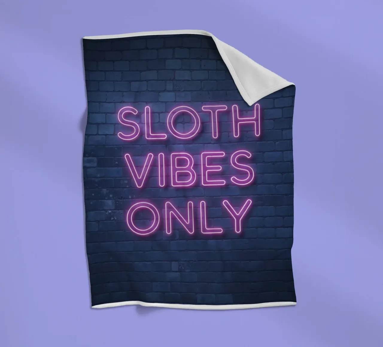 Solo Soth Vibes coperta in pile da SlothStella