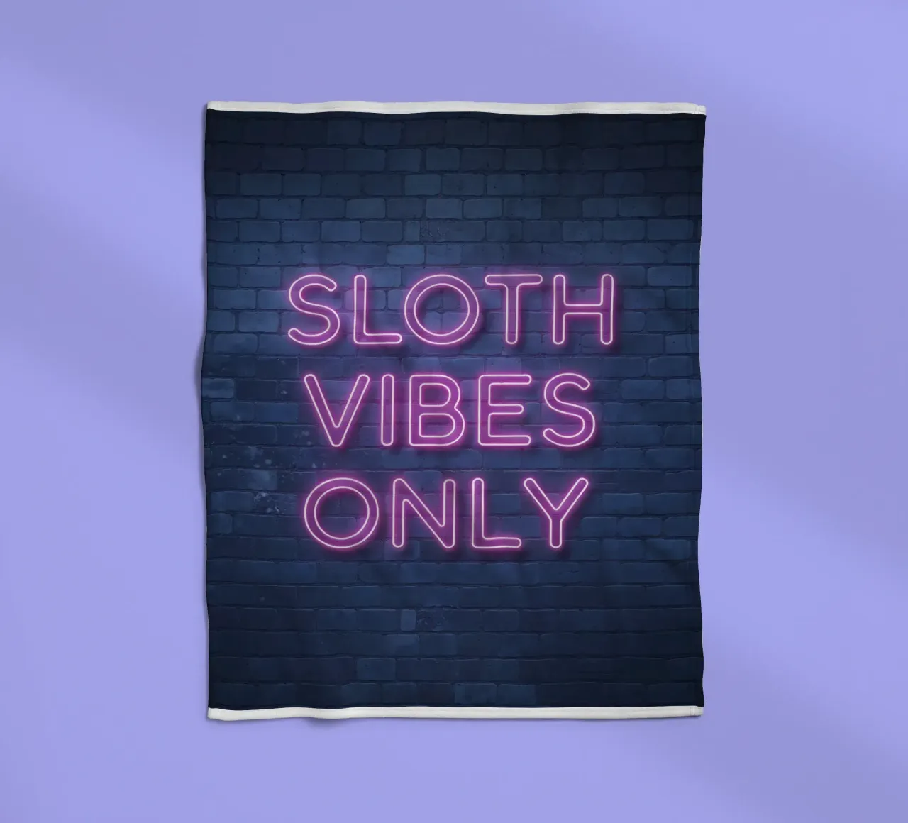 Solo Soth Vibes coperta in pile da SlothStella