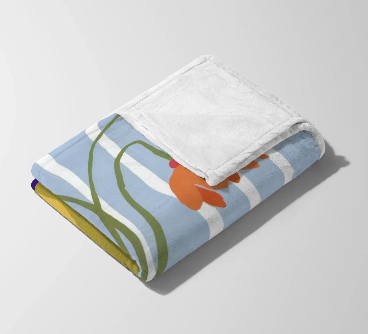 Grace a strisce appassite coperta in pile da Moonlite Desire