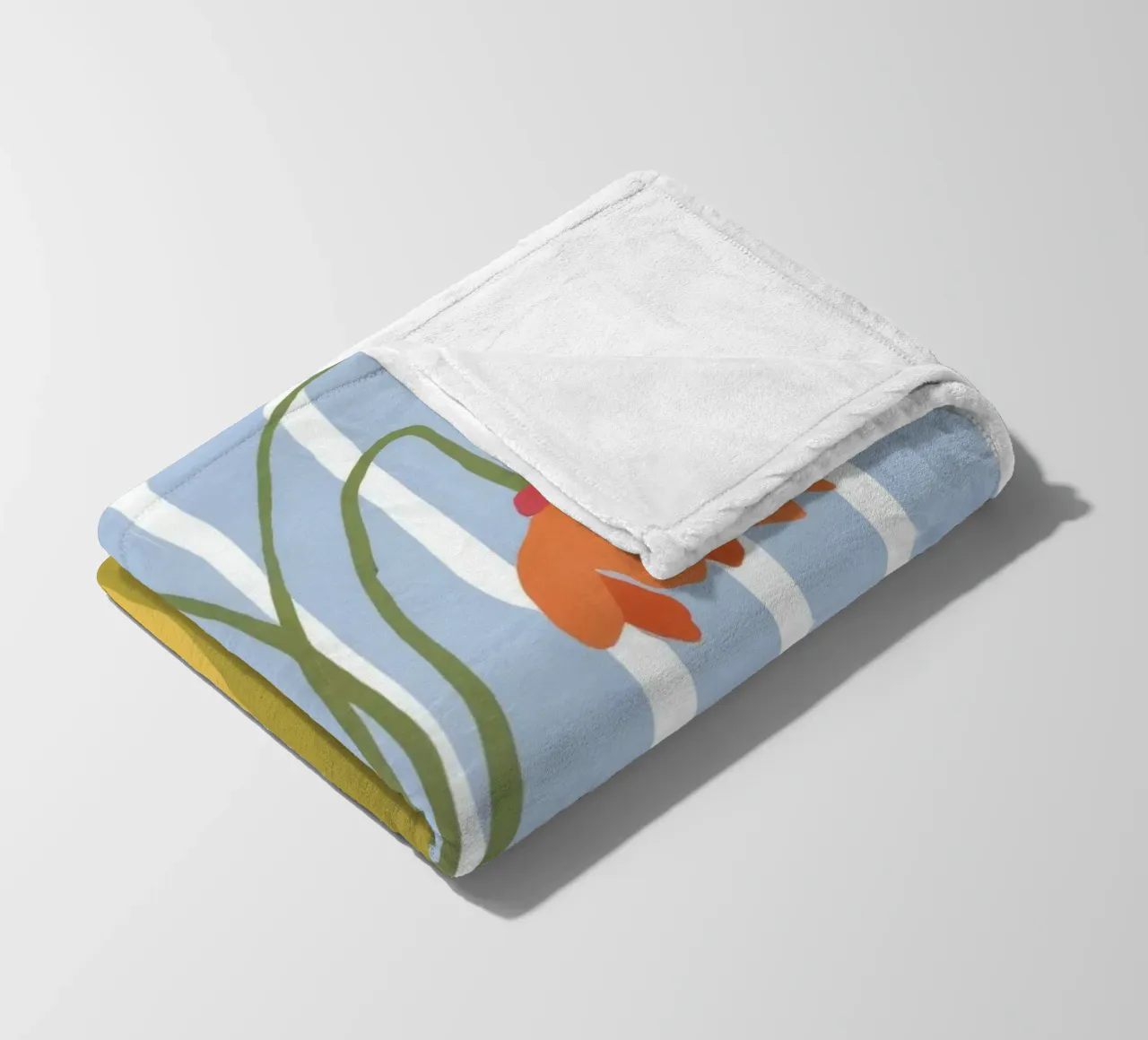 Grace a strisce appassite coperta in pile da Moonlite Desire