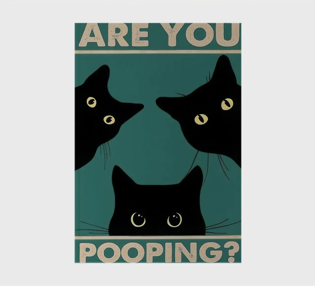 Are You Pooping? notebook by Nando Art