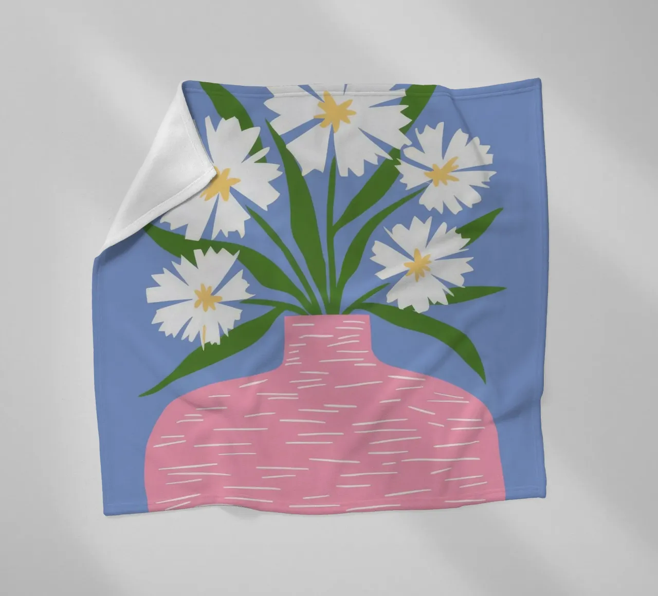 Freschezza della margherita rosa coperta in pile da Moonlite Desire