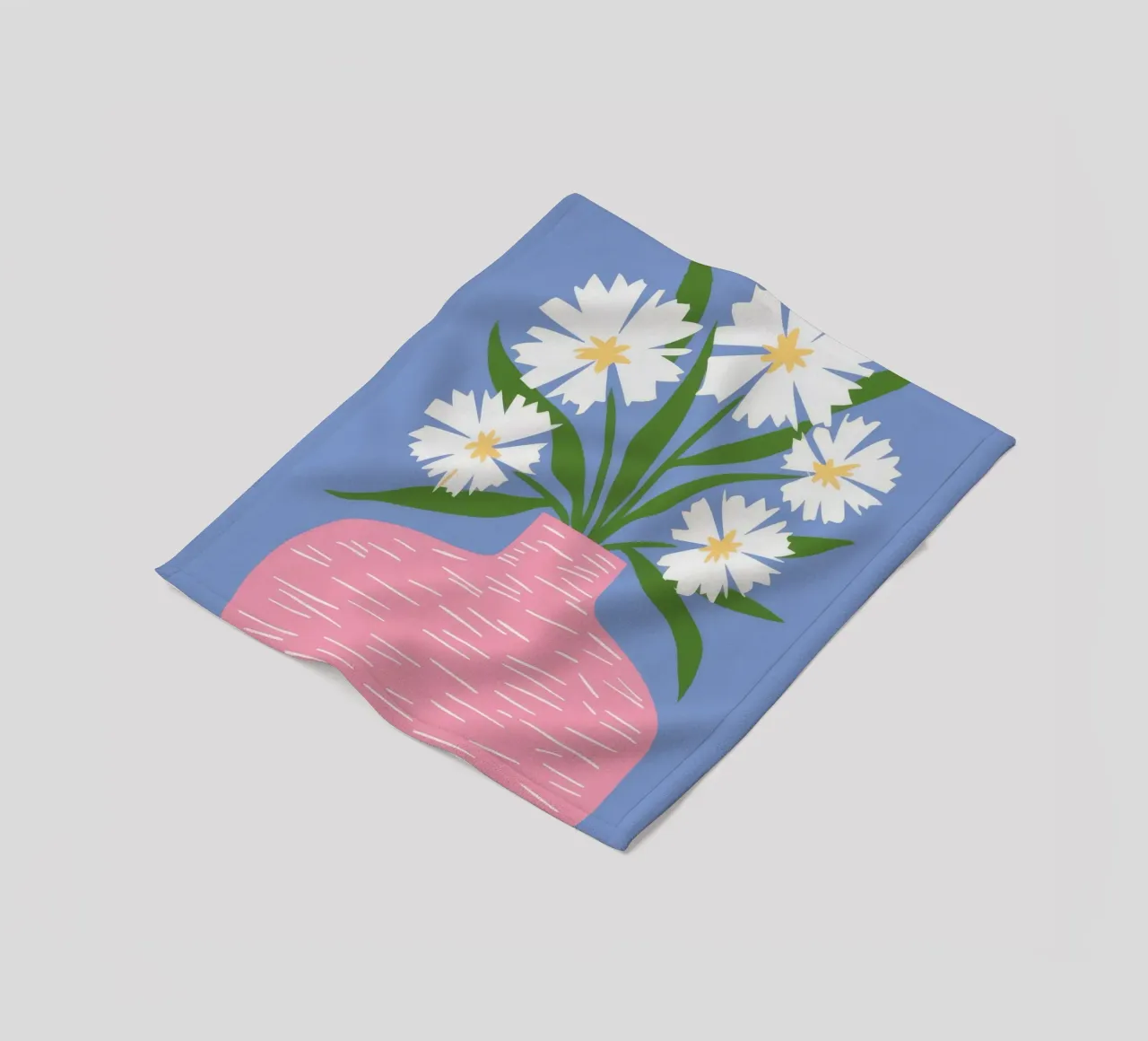 Freschezza della margherita rosa coperta in pile da Moonlite Desire