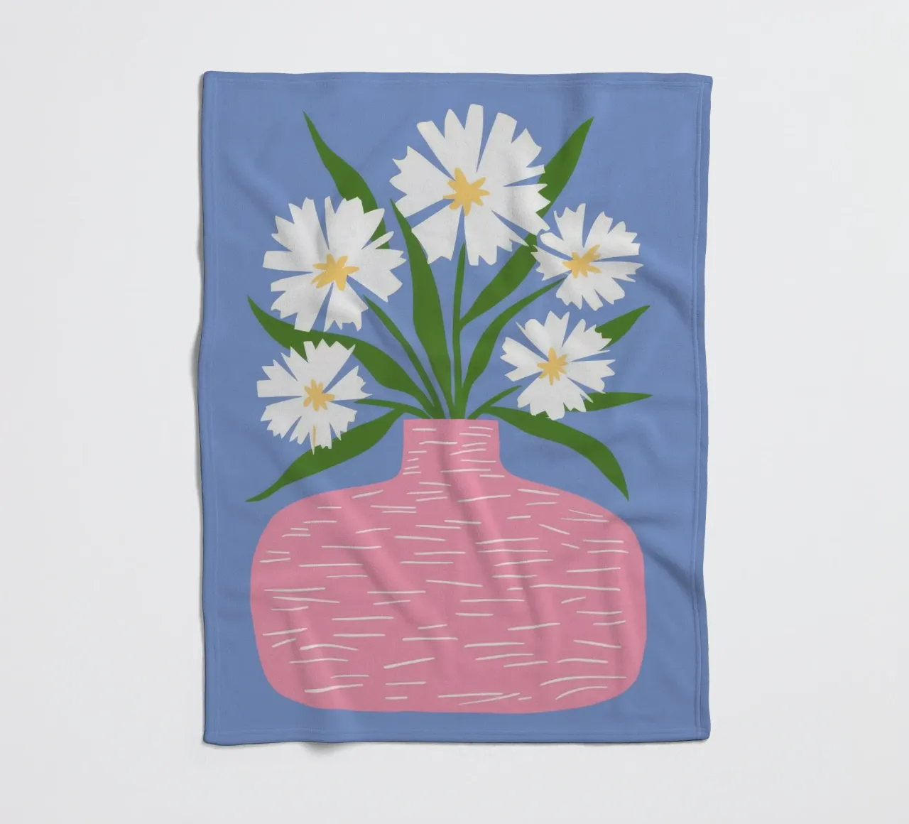 Freschezza della margherita rosa coperta in pile da Moonlite Desire