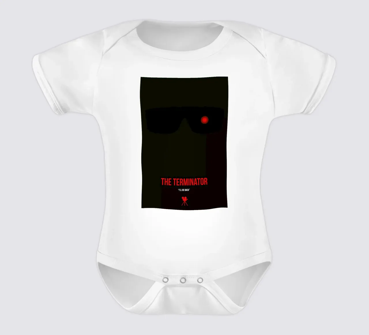 The Terminator body neonato maniche corte da Naxart