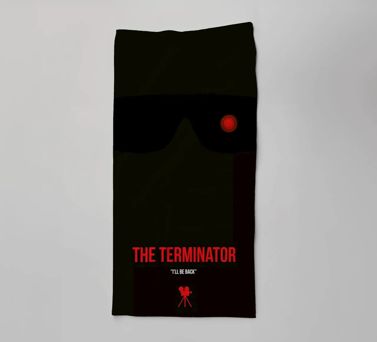 The Terminator asciugamano da bagno da Naxart