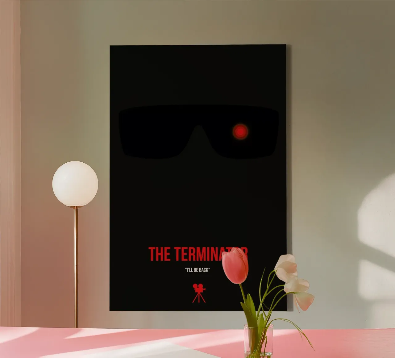 The Terminator tela con Cornice a cassetta da Naxart