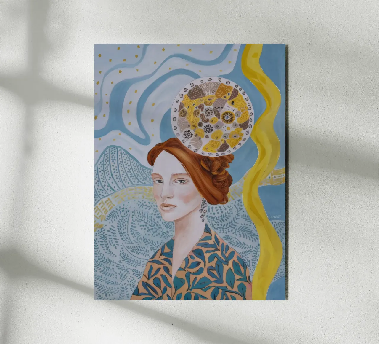 Amber Gaze Tapestry forex plate by Vivid Reverie