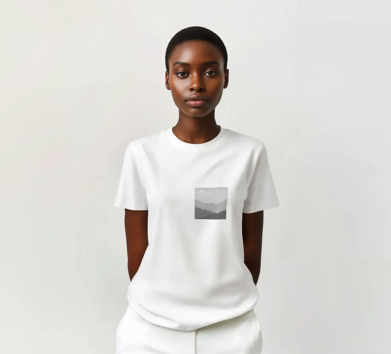 Griglia monocromatica Calore t-shirt da Moonlite Desire