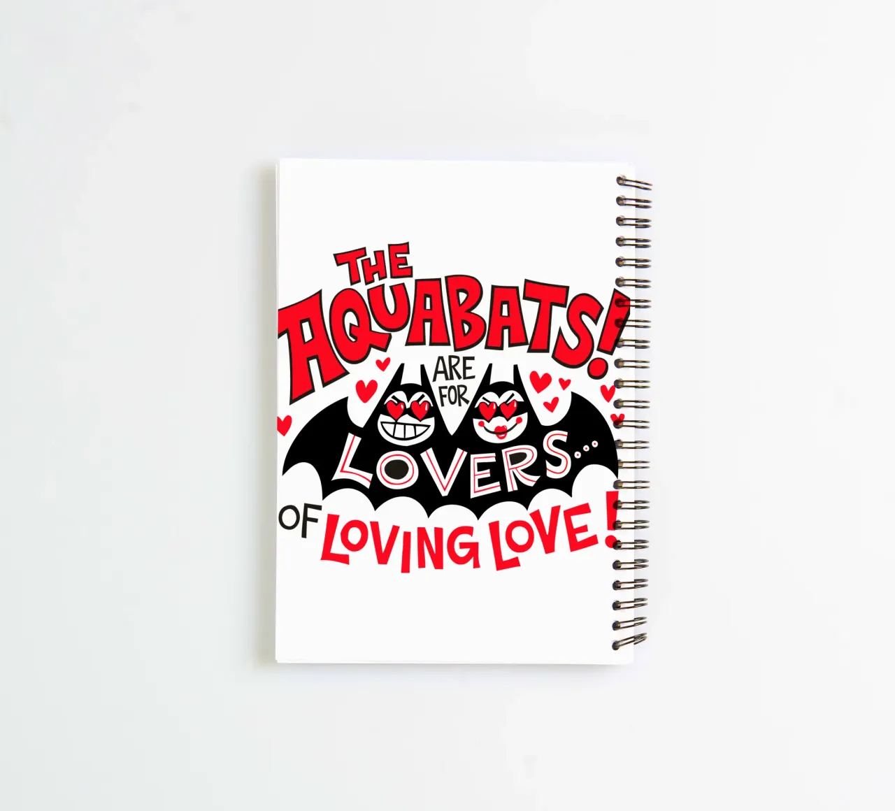 The Aquabats spiral notebook by eileen shop