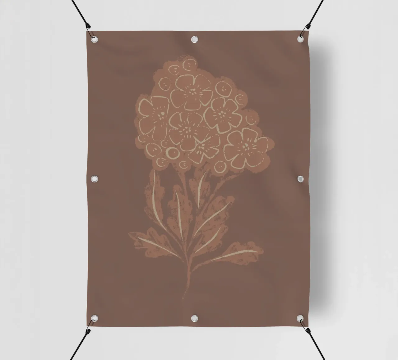 Fiori di moka telo in pvc da Nikitajariwala