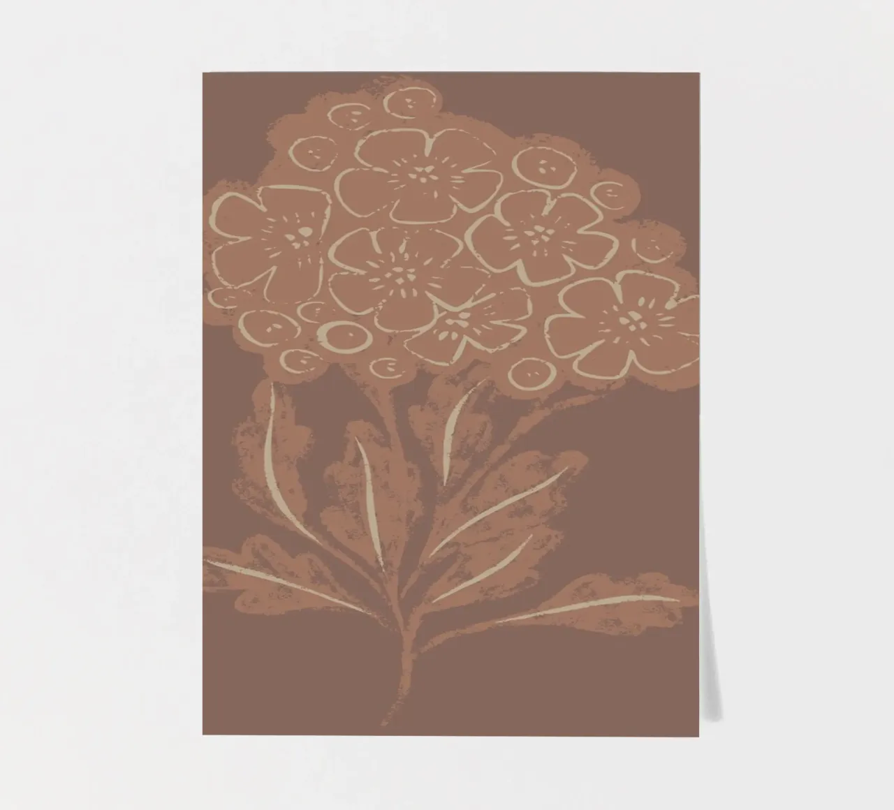 Mocha Blooms pack de pegatina de Nikitajariwala
