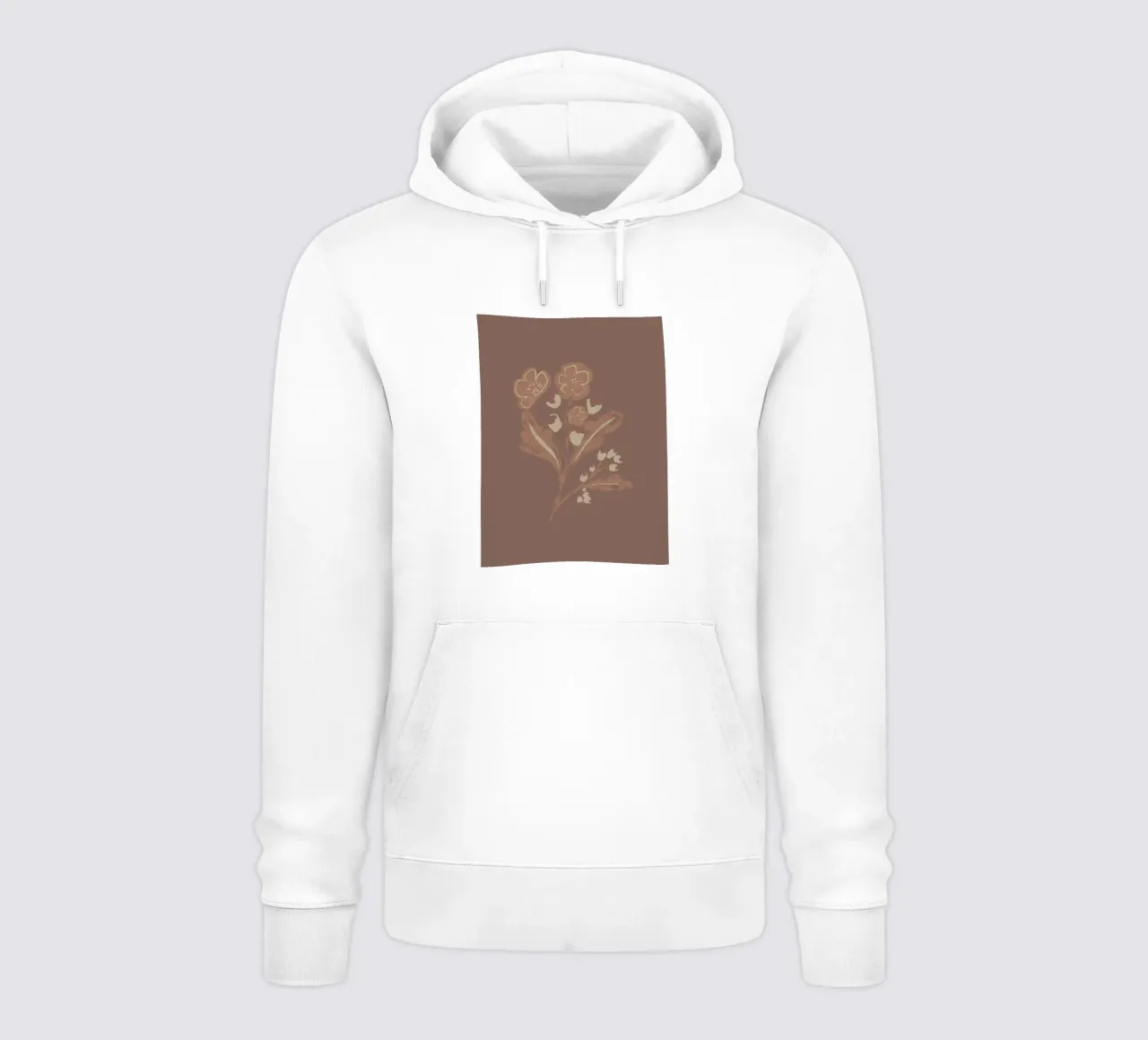 Mocha Blossom felpa con cappuccio da Nikitajariwala