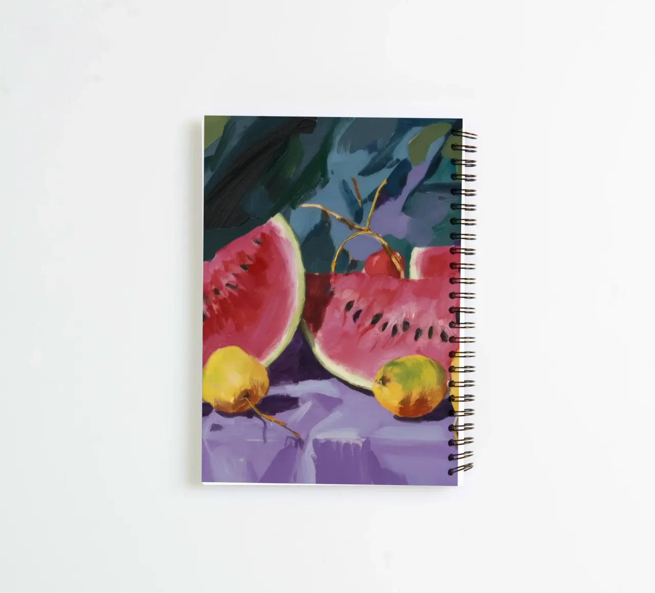 Watermelon Slice Feast spiral notebook by Radiance Landscape