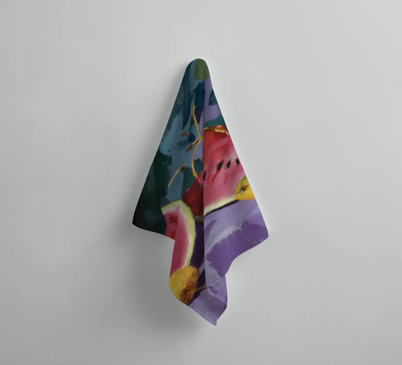 Watermelon Slice Feast towel by Radiance Landscape