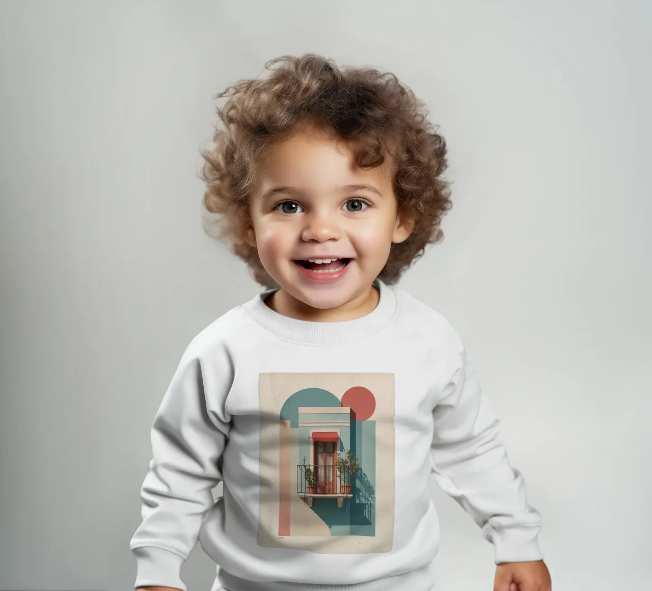 Balcony in Color Blocks sweat pour bébé de michi