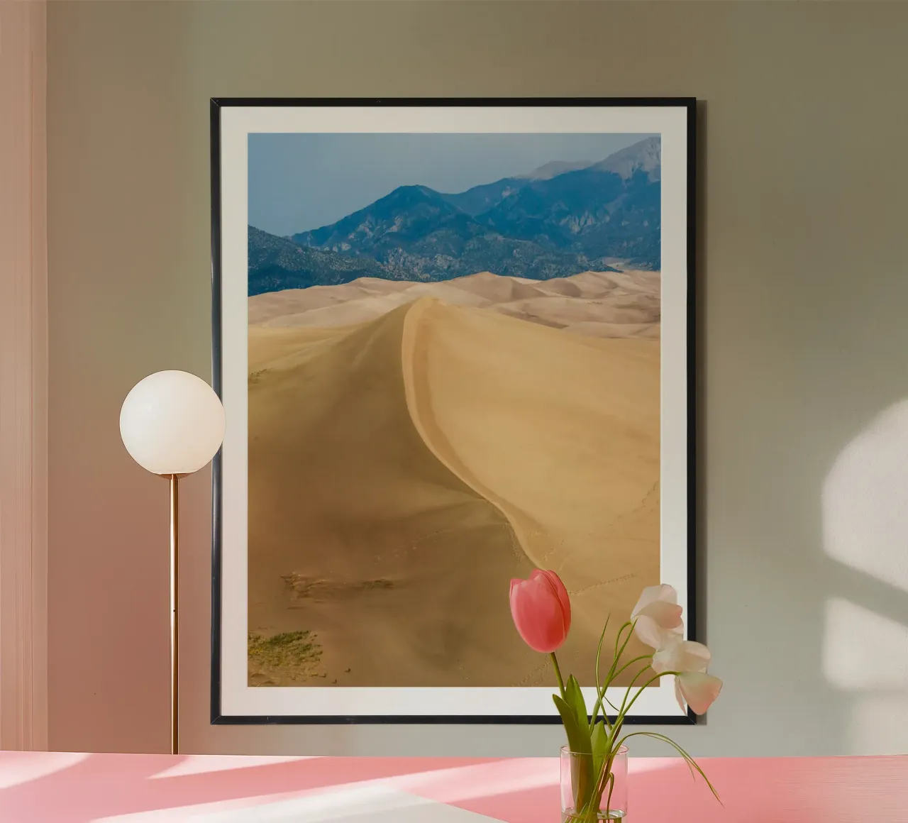 sabbia sterile poster con telaio in plastica da life of sands